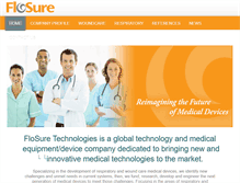 Tablet Screenshot of flosuretechnologies.com